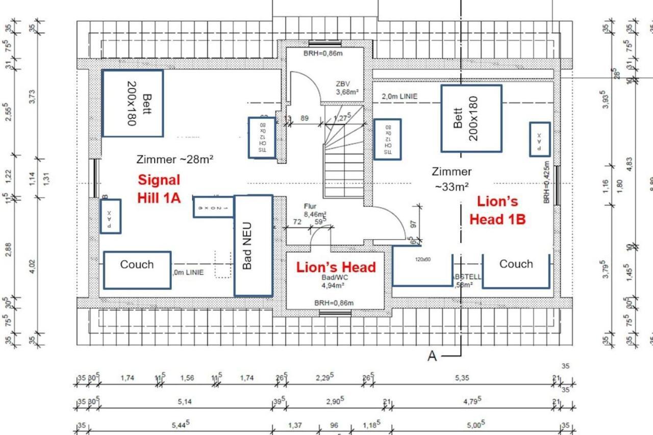 Kinderklinik Dachwohnung - Signal Hill 1A 锡根 外观 照片